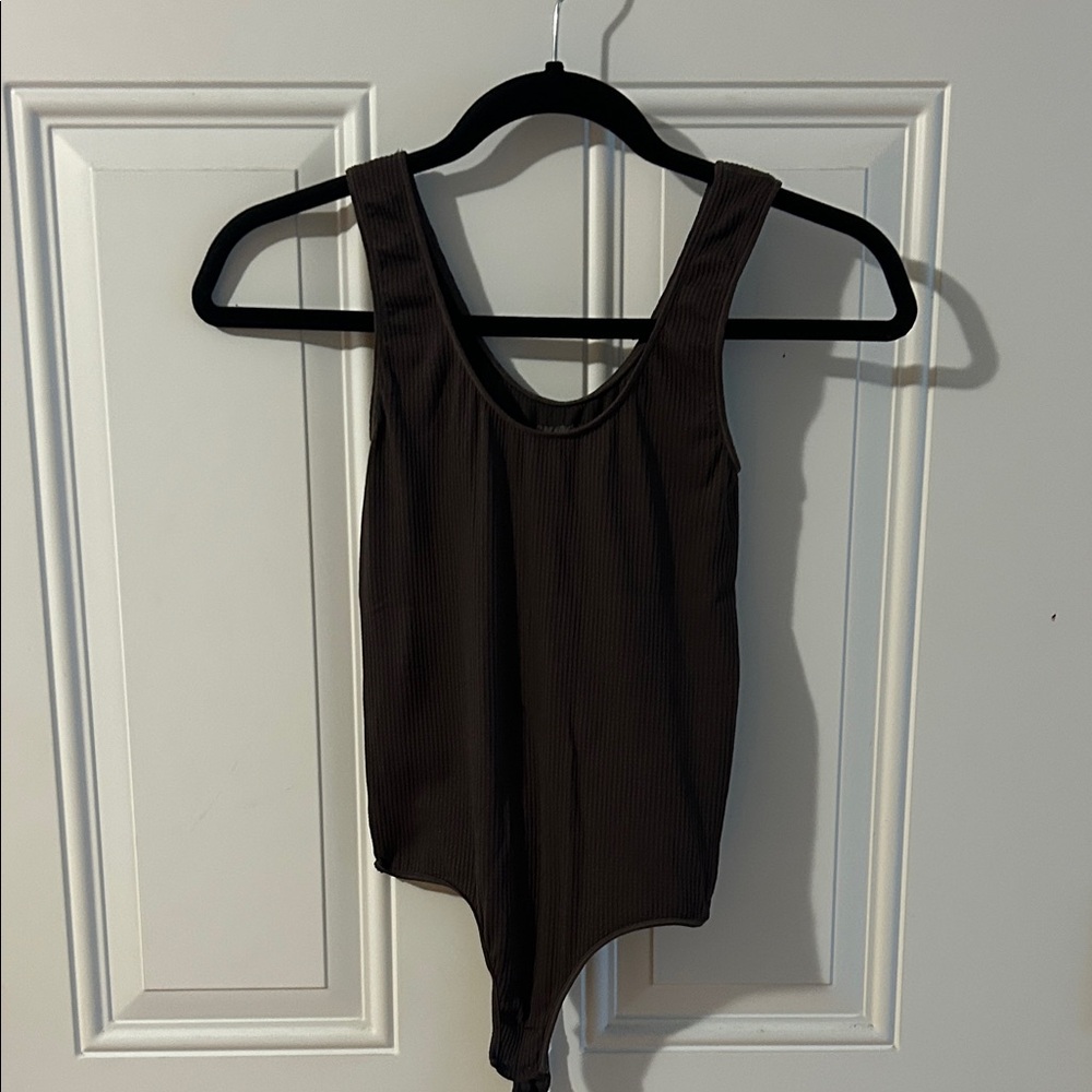 SKIMS Dark Brown Bodysuit